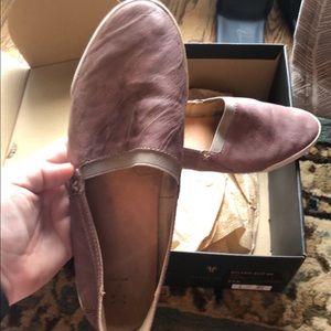 Frye slide ons